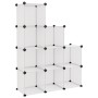 Estantería de cubos con 9 compartimentos PP transparente by vidaXL, Shoe racks and shoe organizers - Ref: Foro24-340551, Pric...