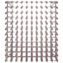 Weinregal für 120 Flaschen aus massivem braunem Kiefernholz von vidaXL, Weinregale - Ref: Foro24-340895, Preis: 223,49 €, Rab...