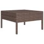 5-piece garden furniture set and brown synthetic rattan cushions by vidaXL, Garden sets - Ref: Foro24-3094307, Price: 307,51 ...