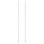 Wall wine rack for 24 white iron bottles by vidaXL, Wine racks - Ref: Foro24-340883, Price: 48,09 €, Discount: %