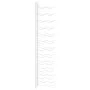 Wall wine rack for 24 white iron bottles by vidaXL, Wine racks - Ref: Foro24-340883, Price: 48,09 €, Discount: %