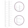 Wall wine rack for 24 white iron bottles by vidaXL, Wine racks - Ref: Foro24-340883, Price: 48,09 €, Discount: %