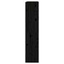 Shelf / room divider in black pine wood 80x30x135.5 cm by vidaXL, Bookcases and shelves - Ref: Foro24-808197, Price: 66,99 €,...