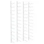 Wall wine rack for 24 bottles 2 units white iron by vidaXL, Wine racks - Ref: Foro24-340885, Price: 90,73 €, Discount: %
