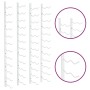 Wall wine rack for 24 bottles 2 units white iron by vidaXL, Wine racks - Ref: Foro24-340885, Price: 92,34 €, Discount: %