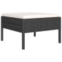 8-teiliges Gartenmöbel-Set und schwarze synthetische Rattankissen von vidaXL, Gartensets - Ref: Foro24-3094420, Preis: 770,54...