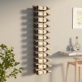 Wall-mounted wine rack for 24 bottles, made of golden iron. by vidaXL, Wine racks - Ref: Foro24-340884, Price: 50,00 €, Disco...