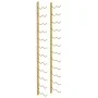 Wall-mounted wine rack for 24 bottles, made of golden iron. by vidaXL, Wine racks - Ref: Foro24-340884, Price: 49,14 €, Disco...