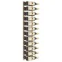Wall-mounted wine rack for 24 bottles, made of golden iron. by vidaXL, Wine racks - Ref: Foro24-340884, Price: 49,14 €, Disco...