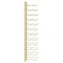 Wall-mounted wine rack for 24 bottles, made of golden iron. by vidaXL, Wine racks - Ref: Foro24-340884, Price: 49,14 €, Disco...