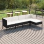 5-piece garden furniture set and black synthetic rattan cushions by vidaXL, Garden sets - Ref: Foro24-3094380, Price: 432,67 ...