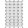 Transparent PP shoe rack 93x36.5x140 cm by vidaXL, Shoe racks and shoe organizers - Ref: Foro24-340559, Price: 96,85 €, Disco...