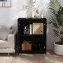 Aparador de madera maciza de pino negro 60x34x75 cm de vidaXL, Aparadores - Ref: Foro24-813349, Precio: 83,74 €, Descuento: %