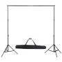 Photo studio kit with lighting set and background by vidaXL, Flashes and studio lighting - Ref: Foro24-3094710, Price: 186,40...