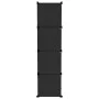 Cube shelving with 12 compartments black PP by vidaXL, Shoe racks and shoe organizers - Ref: Foro24-340546, Price: 62,99 €, D...