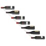 Wandmontiertes Weinregal für 7 weiße Metallflaschen von vidaXL, Weinregale - Ref: Foro24-340896, Preis: 41,94 €, Rabatt: %