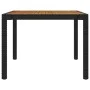 Juego de comedor de jardín 7 piezas ratán sintético negro by vidaXL, Garden sets - Ref: Foro24-3094861, Price: 568,20 €, Disc...
