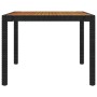 Juego de comedor de jardín 7 piezas ratán sintético negro von vidaXL, Gartensets - Ref: Foro24-3094861, Preis: 596,15 €, Raba...