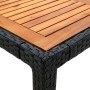 Juego de comedor de jardín 7 piezas ratán sintético negro von vidaXL, Gartensets - Ref: Foro24-3094861, Preis: 596,15 €, Raba...