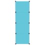 Children's cube shelf with 12 blue PP compartments by vidaXL, Shoe racks and shoe organizers - Ref: Foro24-340580, Price: 83,...