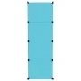 Children's cube shelf with 12 blue PP compartments by vidaXL, Shoe racks and shoe organizers - Ref: Foro24-340580, Price: 82,...