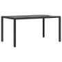 Juego de Comedor de Jardín de 5 Piezas Negro Polirratán de , Sillas de jardín - Ref: Foro24-3365390, Precio: 316,89 €