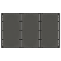 Juego de Comedor de Jardín de 5 Piezas Negro Polirratán de , Sillas de jardín - Ref: Foro24-3365390, Precio: 316,89 €