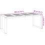 Juego de Comedor de Jardín de 9 Piezas Beige Poliratán Acacia de , Sillas de jardín - Ref: Foro24-3365489, Precio: 743,77 €, ...