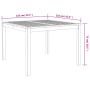 Conjunto de Comedor de Jardín de 3 Piezas de Poliratán Negro y Acacia de , Sillas de jardín - Ref: Foro24-3365529, Precio: 24...