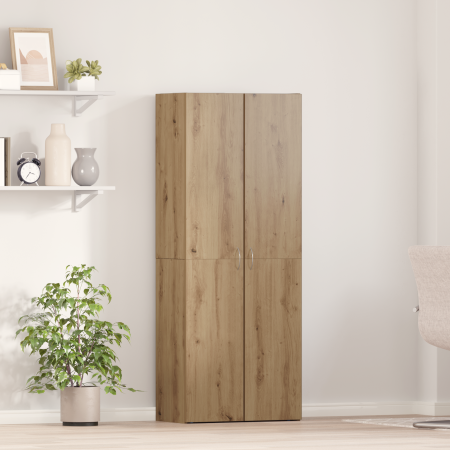 Gabinete de Oficina Set de 2 Roble Artesanal Madera Ingeniera de , Armarios archivadores - Ref: Foro24-3365559, Precio: 116,0...