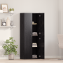 Archivador Juego de 2 Roble negro Madera elaborada de , Armarios archivadores - Ref: Foro24-3365560, Precio: 122,89 €, Descue...