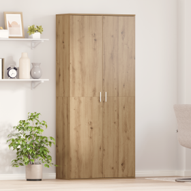 Alto Roble 80x35x180 cm Madera de , Taquillas y armarios de almacenamiento - Ref: Foro24-3365562, Precio: 182,23 €, Descuento: %