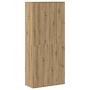 Alto Roble 80x35x180 cm Madera de , Taquillas y armarios de almacenamiento - Ref: Foro24-3365562, Precio: 182,23 €, Descuento: %