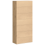 Alto Roble 80x35x180 cm Madera de , Taquillas y armarios de almacenamiento - Ref: Foro24-3365562, Precio: 182,23 €, Descuento: %