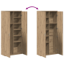 Alto Roble 80x35x180 cm Madera de , Taquillas y armarios de almacenamiento - Ref: Foro24-3365562, Precio: 182,23 €, Descuento: %