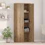 Alto Artesanal de Roble 70x35x180 cm Madera Elaborada de , Taquillas y armarios de almacenamiento - Ref: Foro24-3365565, Prec...