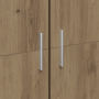 Alto Artesanal de Roble 70x35x180 cm Madera Elaborada de , Taquillas y armarios de almacenamiento - Ref: Foro24-3365565, Prec...