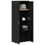 Mueble Alto de Roble Negro 70x35x180 cm Madera de , Taquillas y armarios de almacenamiento - Ref: Foro24-3365566, Precio: 168...