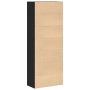 Mueble Alto de Roble Negro 70x35x180 cm Madera de , Taquillas y armarios de almacenamiento - Ref: Foro24-3365566, Precio: 168...