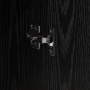 Mueble Alto de Roble Negro 70x35x180 cm Madera de , Taquillas y armarios de almacenamiento - Ref: Foro24-3365566, Precio: 168...