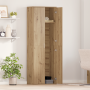 Highboard de Roble Artesanal 60x35x180 cm Madera Ingenierizada de , Taquillas y armarios de almacenamiento - Ref: Foro24-3365...