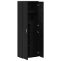 Armario Alto Róble Negro 60x35x180 cm Madera Resistente | Foro24.es | Tu tienda online para hogar, jardín y más Foro24.es