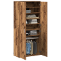 Alto Almacenamiento Madera Vieja 80x39x178 cm Madera Sólida de , Zapateros y organizadores de calzado - Ref: Foro24-3365570, ...