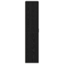 Alto de de Roble Negro 80x39x178 cm Madera Ingenierizada de , Zapateros y organizadores de calzado - Ref: Foro24-3365572, Pre...