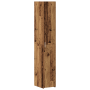 Armario Alto Madera Vieja 30x42.5x185 cm Madera Ingenierizada de , Aparadores - Ref: Foro24-3365576, Precio: 124,82 €, Descue...