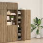 Alto Gabinete de roble 30x42.5x185 cm Madera de buena calidad de , Aparadores - Ref: Foro24-3365577, Precio: 124,82 €, Descue...