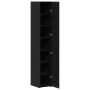 Alto de roble negro 30x42.5x185 cm Madera aglomerada de , Aparadores - Ref: Foro24-3365578, Precio: 131,91 €, Descuento: %