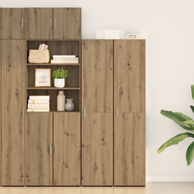 Alto Roble Artesanal 40x42.5x185 cm Madera Elaborada de , Aparadores - Ref: Foro24-3365580, Precio: 135,86 €, Descuento: %