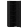 Altillo Roble Negro 50x42.5x185 cm Madera Ingeniada de , Aparadores - Ref: Foro24-3365587, Precio: 165,87 €, Descuento: %