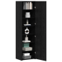 Altillo Roble Negro 50x42.5x185 cm Madera Ingeniada de , Aparadores - Ref: Foro24-3365587, Precio: 165,87 €, Descuento: %